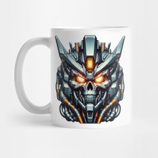 Biomech Skull S01 D10 Mug